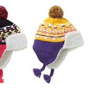 New Coldfront Tech Wear sherp trapper hats girls boys One Size